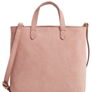 Madewell Zip-Top Transport Crossbody in Nubuck Leather